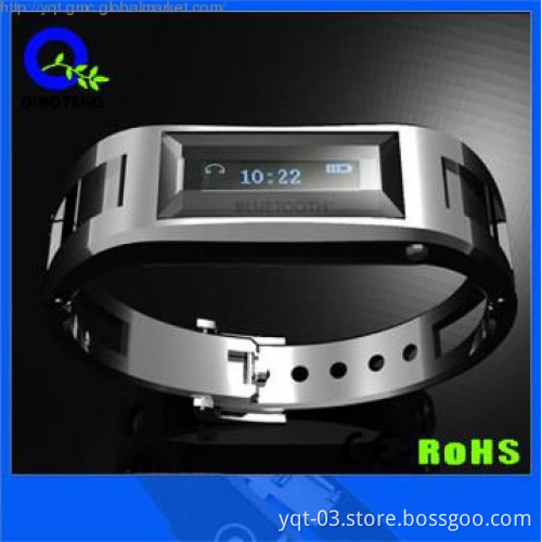 fashion bluetooth vibrating watch with caller id display